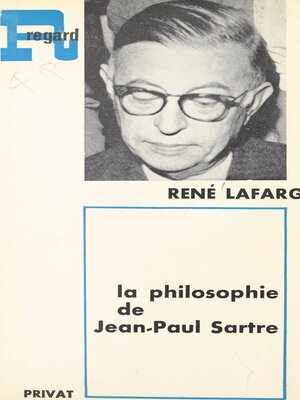 cover image of La philosophie de Jean-Paul Sartre